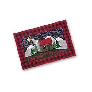  Timberline Rustic Cabin Hooked Area Rug