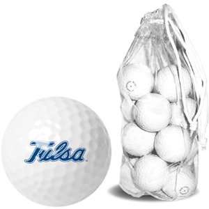  Tulsa Golden Hurricane NCAA Clear Pack 15 Golf Balls 