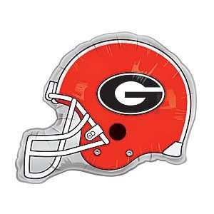  Georgia Bulldogs NCAA Football Helmet Shaped 26 Mylar 