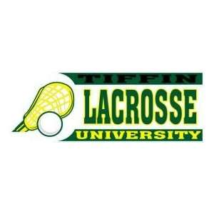  DECAL B LACROSSE+TIFFIN/LACROSSE/UNIVERSITY   9 x 3.3 