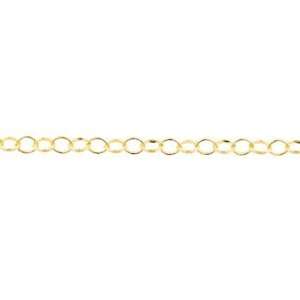 Goldtone Diamond Pattern Chain   Beading & Chains & Stringing 
