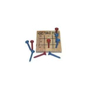  3 Wooden Tic Tac Toe Game