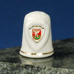  Ceramic Thimble   BIALA PODLASKA Shield