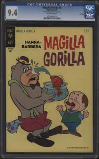 MAGILLA GORILLA #8, 1966, Gold Key   CGC Grade 9.4  