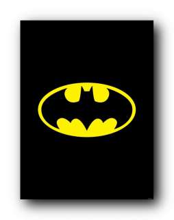 Batman Bat Emblem Fabric Poster Flag Dc Comics Cloth 822004550271 