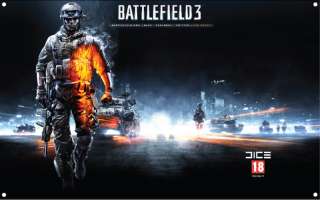 48 by 30 HD Battlefield 3 Banner  