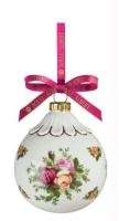 Royal Albert Old Country Roses Bauble Christmas Ornament Brand New