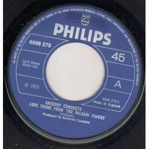 LOVE THEME FROM THE VALACHI PAPERS 7 INCH (7 VINYL 45) UK PHILIPS 