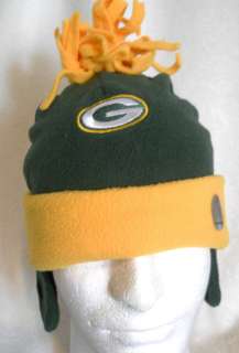 Green Bay Packers Winter Hat & Gloves INFANT   KIDS One size REEBOK 