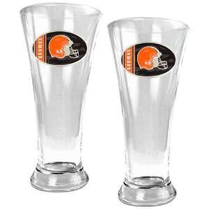  Great American Products Cleveland Browns Oval Pilsner Set 