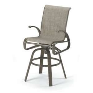   Cape May 6685 Outdoor Sling Bar Counter Swivel Chair