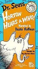 Dr. Seuss   Horton Hears a Who VHS, 1994  