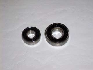   are new kit includes 2 total bearings 1 sealed front bearing bore 6 1