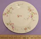 Haviland Limoges Plate Pink Yellow Roses Gray Accents