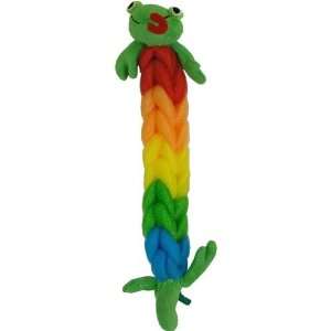 Chameleon (or Frog) Child Bath Time Fun Scrubby Strap with Animal 