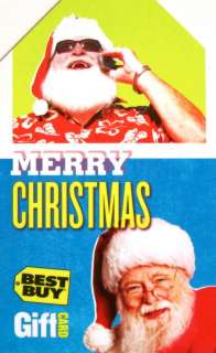 BEST BUY Gift Card  Santa Merry Christmas COLLECTIBLE NO VALUE 