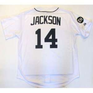  Austin Jackson Detroit Tigers Eh Patch Jersey   Small 