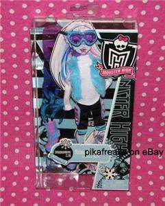 New MONSTER HIGH School Clubs Abbey Bominable Snowboarding Club Doll 