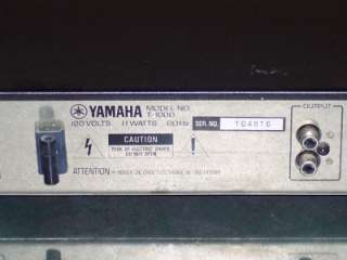 Yamaha Natural Sound Am/Fm Tuner T 1000   