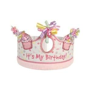  Its My Birthday Cupcake Crown Pink Toys & Games