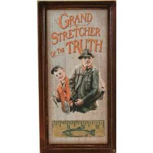   Rivers Edge 1195 Grand Stretcher OF THE Truth Plaque 