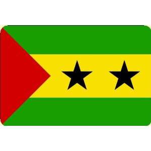  Sao Tome And Principe Flag Mouse Pad