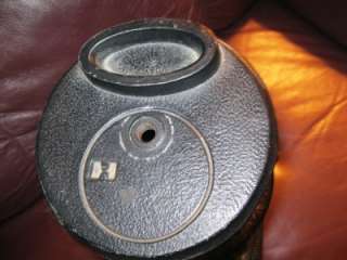 Vintage Cast Metal Pot Belly Stove Ashtray Base  