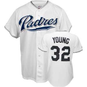  Chris R. Young San Diego Padres Home White MLB Replica 