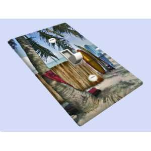   Surfboards on the Beach Decorative Switchplate Cover