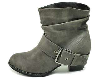   Short Western Cowboy Boots Women Size Fashion Gray BEAU GY  