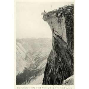1922 Print Yosemite National Park Half Dome Ledge Mirror Lake Natural 