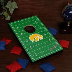  Iowa Hawkeyes Tabletop Football Bean Bag Toss Game Sports 