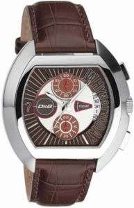 DOLCE&GABBANA BROWN LEATHER BAND MEN´S WATCH DW0213  