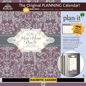  Moms Home Plan it 2012 Wall Calendar 12 X 12 Office 