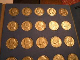 Set / collection Buffalo Jefferson Nickels 1913 to 1990  