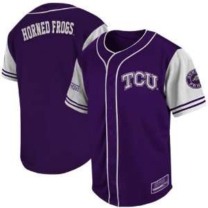 NCAA Texas Christian Horned Frogs (TCU) Rally Baseball Jersey   Purple 