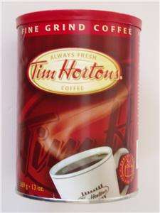 Tim Hortons Coffee FINE GRIND 12 oz 343 grams CANADA  