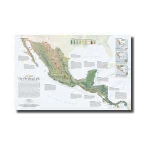  Map Of Mexico Central America Giclee Print