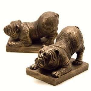  Bulldog Bookends Pair