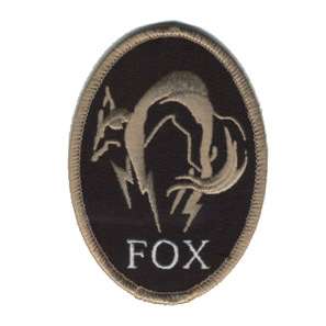 Metal Gear Solid Fox Hound Fox Patch 3.5  
