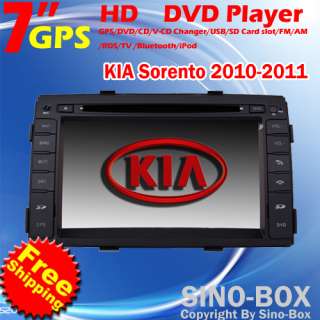HD GPS CAR DVD Player For KIA Sorento 2010 2011  