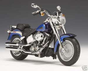 2009 Harley Davidson® FLSTF Fat Boy® Black Ice/Blue Ice  