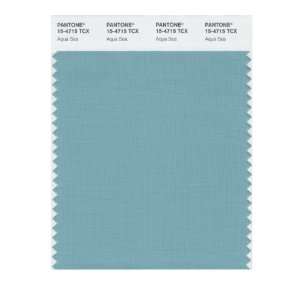  PANTONE SMART 15 4715X Color Swatch Card, Aqua Sea