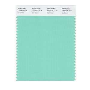  PANTONE SMART 13 5414X Color Swatch Card, Ice Green