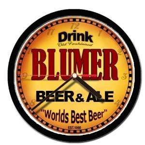  BLUMER beer and ale cerveza wall clock 