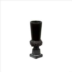  12 Black Ceramic Urn