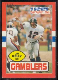 1985 Topps USFL Jim Kelly #45  