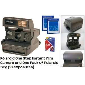  Polaroid One Step instant film Camera and One Pack of Polaroid film 