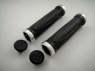 Giant_Mountain Bike Bicycle Lock on Rubber Grips Silver  