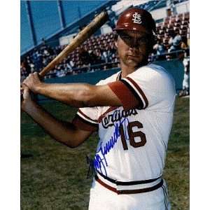  Autographed/Hand Signed Terry Kennedy St. Louis Cardinals 
